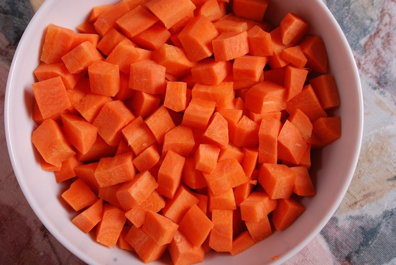 Harissa Honey Glazed Carrots