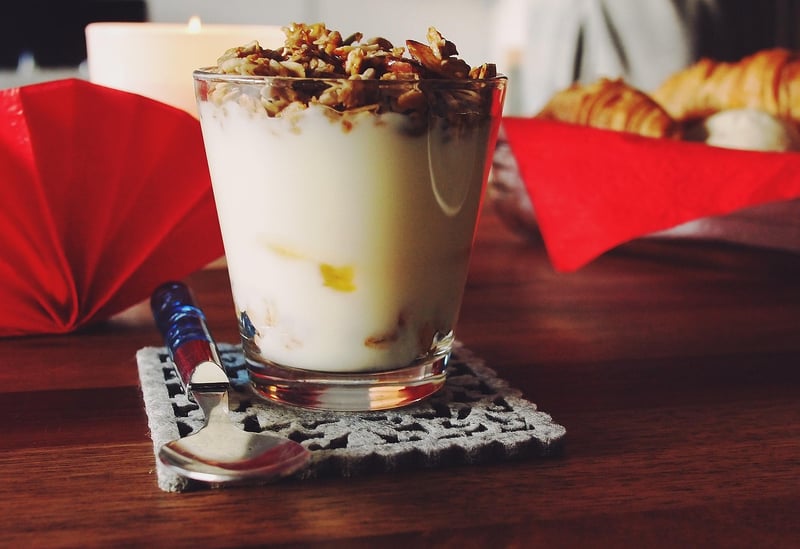 Greek Yogurt Parfait with Olive Oil and Honey